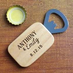 Personalized Couples Names Bottle Opener