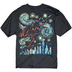 Superman Abstract Painting Tee