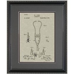 Stethoscope Patent 11x14 Art