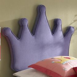 Princess Crown Twin Size Headboard