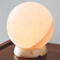 Full Moon Salt Crystal Lamp