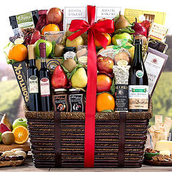 Epicurean Fruit and Gourmet Collection Gift Basket