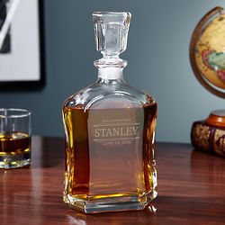 Stanford Groomsmen Personalized Whiskey Decanter