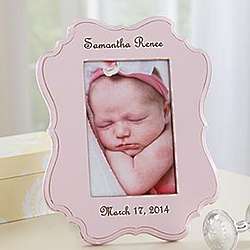 Personalized New Baby Vintage Frame