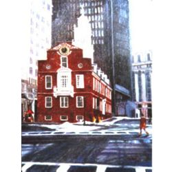 The Old Statehouse Art Print