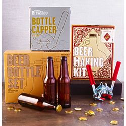 Sorachi Ace Beer Making Kit with Bottles, Caps, and Capper