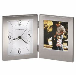 Personalized Envision Desk Clock with Picture Frame
