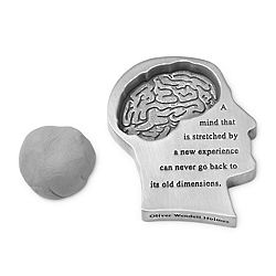 Mind Stretched Pewter Paperweight