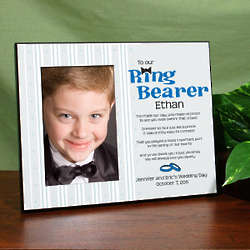 To Our Ring Bearer Personalized Printed Frame