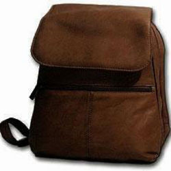 Leather Organizer Backpack