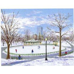 10 Boston Common Frog Pond Holiday Cards