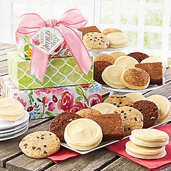 Gluten-Free Cookies and Brownies Mother's Day Gift Tower