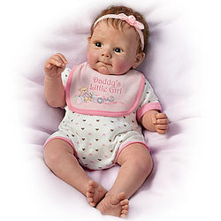 Daddy's Little Girl Poseable Baby Doll