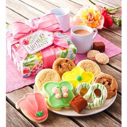 Cookies, Brownies, and Pretzels in Happy Mother's Day Box