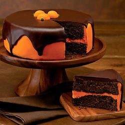 Chocolate Spice Halloween Cake