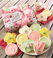 18 Frosted Mother's Day Cookies Gift Box