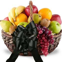 Nature's Best Sympathy Fruit Gift Basket