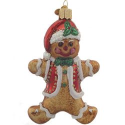 Personalized Gingerbread Boy Christmas Ornament