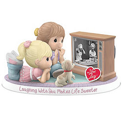 I Love Lucy Laughing with You Makes Life Sweeter Figurine