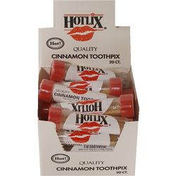 20 Hot Lix Cinnamon Toothpicks