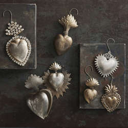Milagro Heart Ornaments