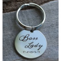 Boss Lady Key Chain