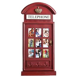 Edmund Phone Booth Hanging Picture Frame