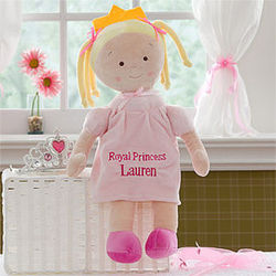 Personalized Princess Doll - Blonde