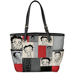 Sassy Patches Betty Boop Tote Bag