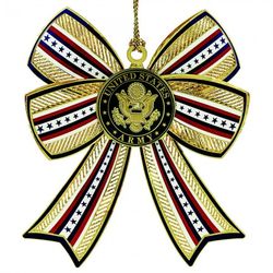 United States Army 3D Bow Ornament