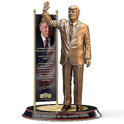 45th President Donald Trump Cold Cast Bronze Sculpture