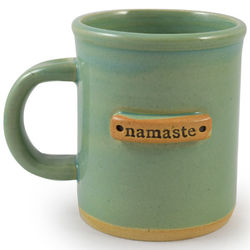Namaste Handmade Pottery Mug