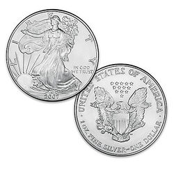 Last-Ever Original Silver Bullion Eagle Dollar Coin