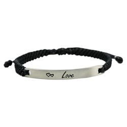 Touched By Love Sterling Silver Bracelet