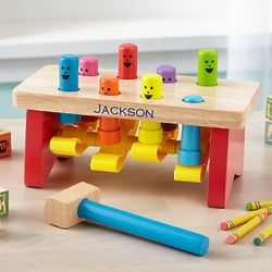 Personalized Happy Tools Play Bench
