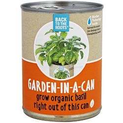 Garden-In-A-Can Organic Basil
