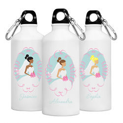 Bride's Personalized Going to the Chapel Water Bottle