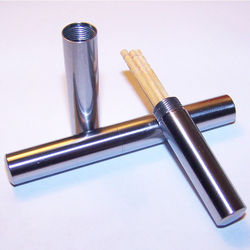 Engravable Stainless Steel Toothpick Holder