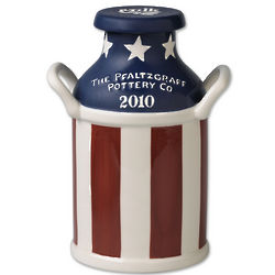 Stars and Stripes Sealed Milk Can
