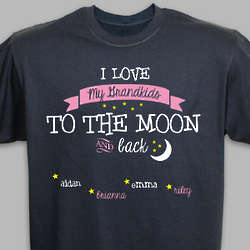 To the Moon and Back Custom T-Shirt