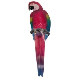Red Macaw Parrot Wall Art