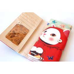 Little Red Riding Kitty Wallet
