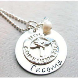 Holy Confirmation Personalized Necklace