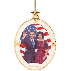 President Barack Obama and First Lady 2009 - 2017 Ornament