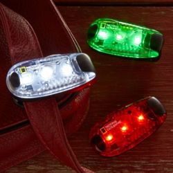 3 Clip-on Safety Strobes for Bikers and Runners