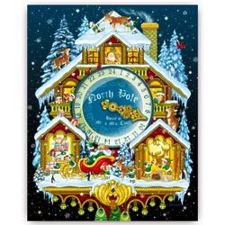 Christmas Cuckoo Clock Advent Calendar