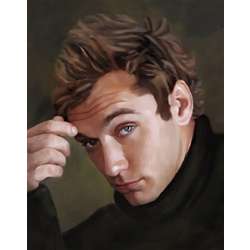 Jude Law Oil Painting Giclee