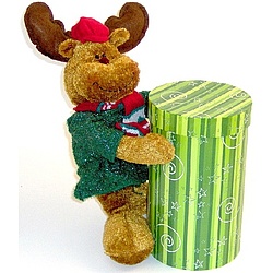 Reindeer Popcorn Gift Box