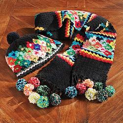 Juliaca Crochet Hat and Scarf Set Juliaca Crochet Hat and Scarf Set