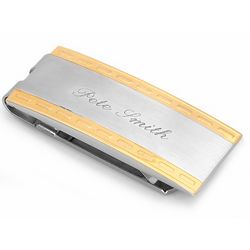 Personalized Spring Loaded Money Clip